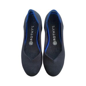 Rothy’s The Flat In Black Solid